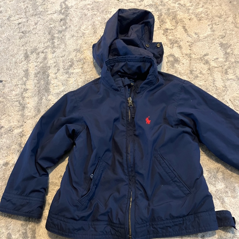 Rain coat POLO toddler boys with hood